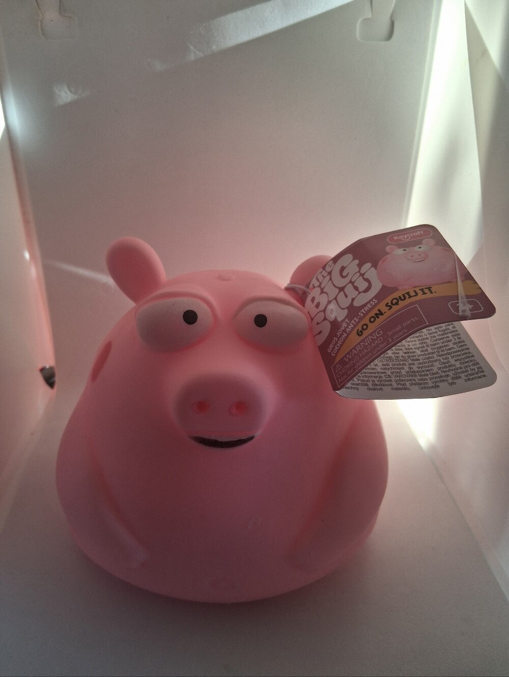 New Release Keycraft Go On Squij It Viral Chubby Pink Pig Squishy 2026 🩷🐖🐽